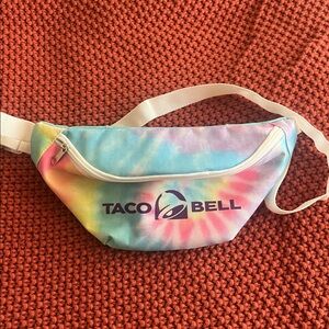 NWOT Taco Bell Tie Dye Fanny Pack Belt Bag